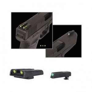 Mířidla Truglo, TFO - Tritium+optické vlákno, pro pistole Sig (8-8), zelené/žluté