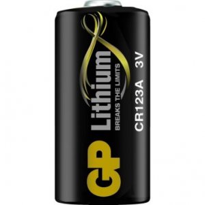Baterie GP, CR123A, Lithium, 3V, Longest Lasting
