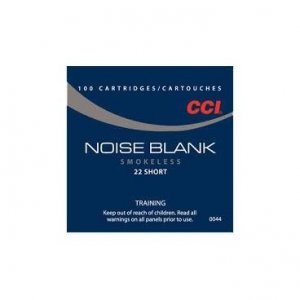 Náboj kulový CCI, Blank, .22 Short, Speciality - Noise Blank