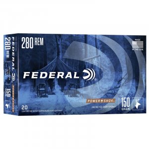 Náboj kulový Federal, Power-Shok, .280 Rem., 150GR (9,7g), SP