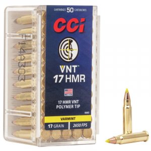 Náboj kulový CCI, VNT Varmint. .17HMR, 17GR, VNT Polymer Tip