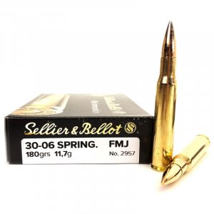 Náboj kulový Sellier Bellot, Standard, .30-06 Sprg., 11,7g/ 180GR, FMJ