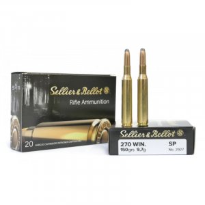 Náboj kulový Sellier a Bellot, Standard, .270 Win., 150GR/ 9,7g, SP