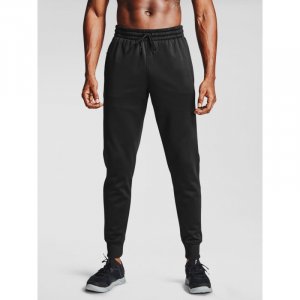 Tepláky Under Armour Armour, Fleece Joggers-BLK, velikost: M, barva: černá