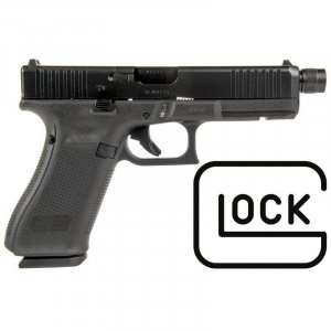 Pistole samonab. Glock, Mod.: 17 GEN5 FS, Ráže: 9mm Luger, prodloužená hlaveň se závitem