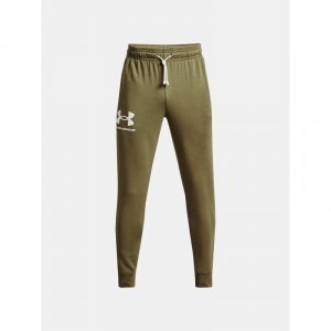 Tepláky Under Armour, Rival Terry Jogger, velikost: XL, barva: zelená