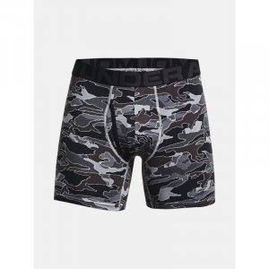 Boxerky Under Armour, Novelty, barva: šedá Camo, sada 3ks