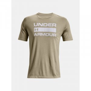 Tričko Under Armour UA TEAM ISSUE WORDMARK SS, velikost: L, barva: šedá
