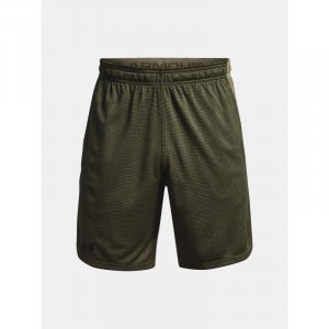 Kraťasy Under Armour UA Knit Training Shorts, velikost: XL, barva: zelená