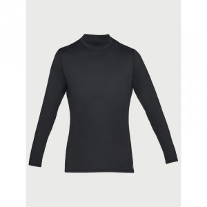 Tričko Under Armour, CG Mock Fitted, velikost: XL, barva: černá