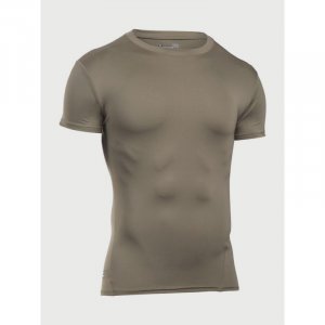 kompresní tričko Under Armour, TAC HG Comp, velikost: M, barva: hnědá