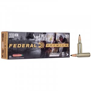 Náboj kulový Federal, Premium, .300 WSM, 165GR (10,6g), Trophy Copper