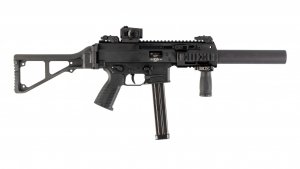Samonabíjecí puška BaT, Model: APC45 SD PRO, Ráže: .45 ACP, sklopka, černá