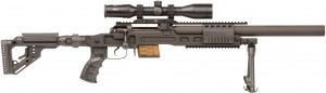 Puška opakovací BaT, Model. SPR300, Ráže: .300 AAC Blackout, hl.: 250mm, černá
