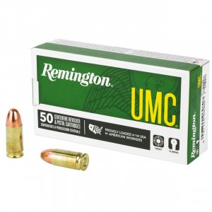 Náboj kulový Remington, UMC, 9mm Luger, 115GR (7,5g), FMJ