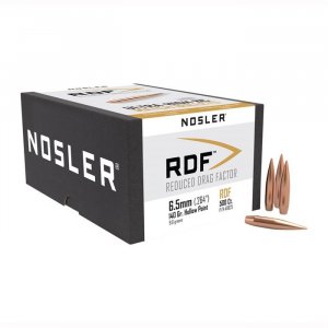 Střela Nosler, RDF, 6,5mm/.264", 140GR, HPBT, baleno po 500ks