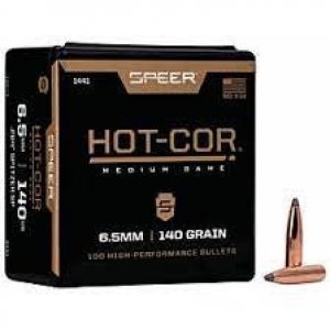 Střela Speer, Hot-Cor, 6,5mm/.264", 140GR, Spitzer SoftPoint