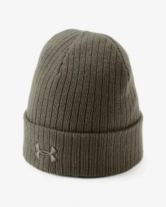 Čepice Under Armour Tac Stealth Beanie 2.0, barva: zelená, velikost: univerzální