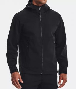 Bunda Under Armour M Tac Softshell Jacket, barva: černá, velikost: L
