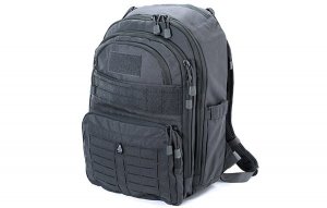 Taktický batoh UTG PRO, Overbound Pack, rozměr: 12"x6"x18", 600D Nylon, barva Gun Metal