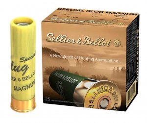 Náboj brokový Sellier a Bellot, Magnum, 20x76mm, brok 4mm, náplň 33,5g