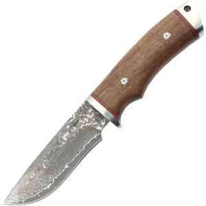Lovecký nůž Parforce, Pecora, čepel 11,2cm, celková délka 22,7cm, kožené pouzdro