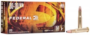 Náboj kulový Federal, Fusion, .30-30 Win., 150GR (9,7g), Fusion