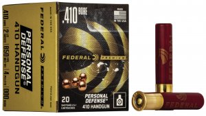 Náboj brokový Federal, Premium Personal Defense, .410" - 3", 9 střel, 6,1mm
