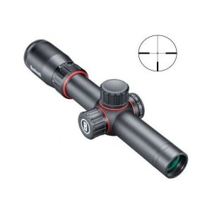 Puškohled Bushnell, Nitro+, 1-6x24mm, osvětlený bod osnovy German 4A, černý