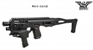 Micro konverze CAA, Model: MCK 2.0, pro pistole Taurus, se sklopnou pažbou, černá