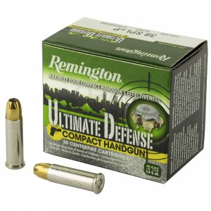 Náboj kulový Remington, Ultimate Defense, .38 Spec., 125GR (8,0g), BJHP