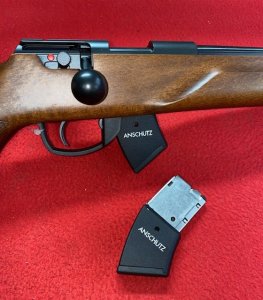 Zásobník Anschutz, pro malorážky 1761, .22LR, 10 ran, nerez s plastem