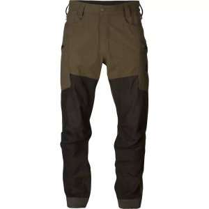 Pánské kožené kalhoty Härkila Driven Hunt HWS, barva: zelená, velikost: 56