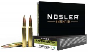 Náboj kulový Nosler, E-Tip, .30-06 Sprg., 180GR (11,6g), E-Tip