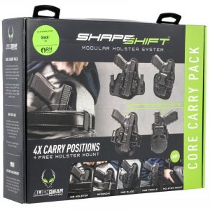 Sada Alien Gear Holster, ShapeShift Core Carry Pack, 4v1, pro Glock 43x