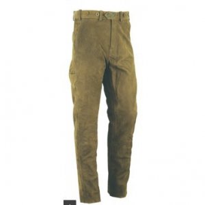 Kožené kalhoty Wildgame, vel.: 58, zelené