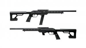 Malorážka sam. Savage Arms, Mod: 64 Precision FVNS-SR, Ráže: .22LR, hl: 16,5", černo/šedá