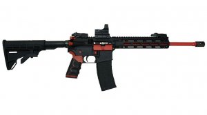 Malorážka sam. Tippmann Arms, Mod: M4-22 RedLine, Ráže: .22LR, hl.: 16", červeno černá