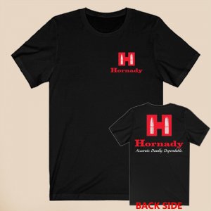 Tričko Hornady, Logo Tee, černé, vel.: L
