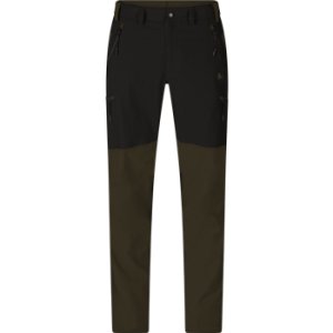 Kalhoty Seeland Outdoor stretch, barva: zelená/černá, velikost: 54
