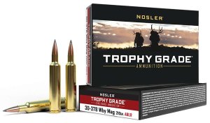 Náboj kulový Nosler, Trophy Grade, .30-378 WbyMag, 210GR (13,6g), AccuBond Long Range SP