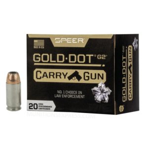 Náboj kulový Speer, Carry Gun, .45 ACP +P, 200GR (12,9g), Gold Dot