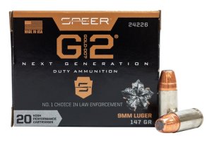 Náboj kulový Speer, Duty G2, 9mm Luger, 147GR, Gold Dot
