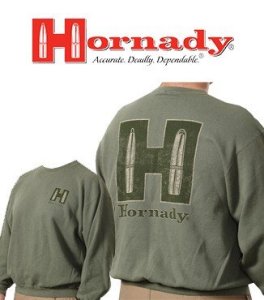 Tričko Hornady, dlouhý rukáv, barva zelená, vel.: XL