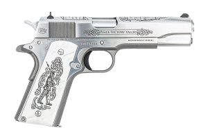 Pistole sam. Colt, Model: 1911 TOTUS, Ráže: .45 ACP, hl.: NM 5", Custom 1 z 500ks, nerez