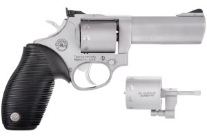Revolver Taurus, Model: 992 Tracker, Ráže: .22LR / .22WMR, hl. 4", 9 ran, nerez