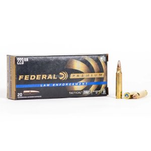 Náboj kulový Federal, Tactical Rifle, .223 Rem, 55GR (3,56g), Bonded Soft Point