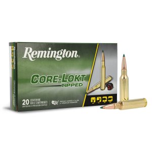 Náboj kulový Remington, Core-Lokt Tipped, 6,5mm Creedmoor, 129GR (8,36g)