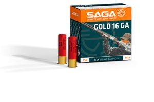 Náboj brokový Saga, Gold, 16x70mm, brok č. 9/ 2mm, 28g