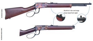 Malorážka opak. Rossi, Mod: Rio Bravo Ranch, Ráže: .22LR, hl: 20" (51cm), mramor, dřevo